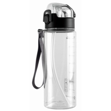 Logotrade promotional item picture of: Drinking bottle SEYHAN 900 ml Schwarzwolf